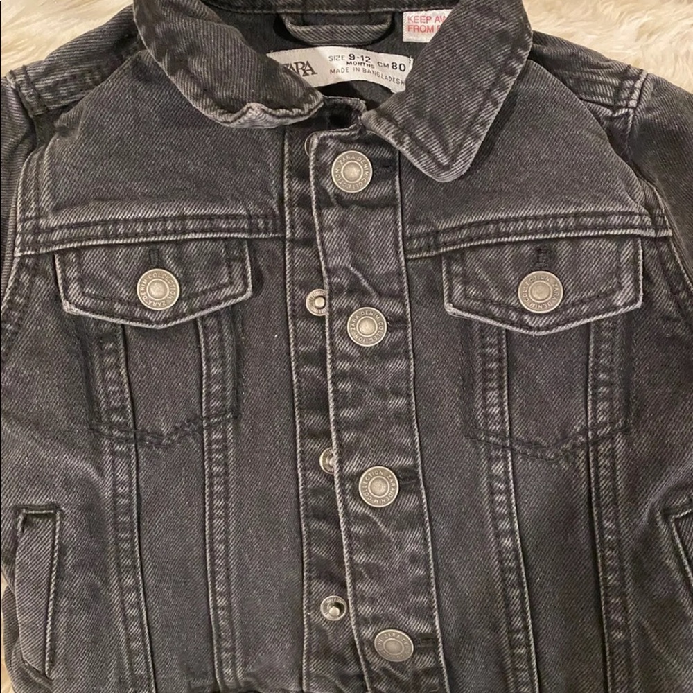 Zara grey jean jacket